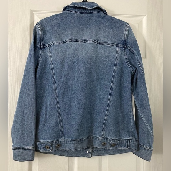 Style & Co Denim Jacket Size Medium - Picture 4 of 5